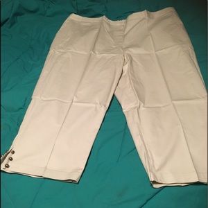 NWOT TAN COTTON PANTS